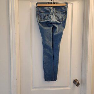 Hollister Skinny Jean Jeggings Light Wash W-24 L-29